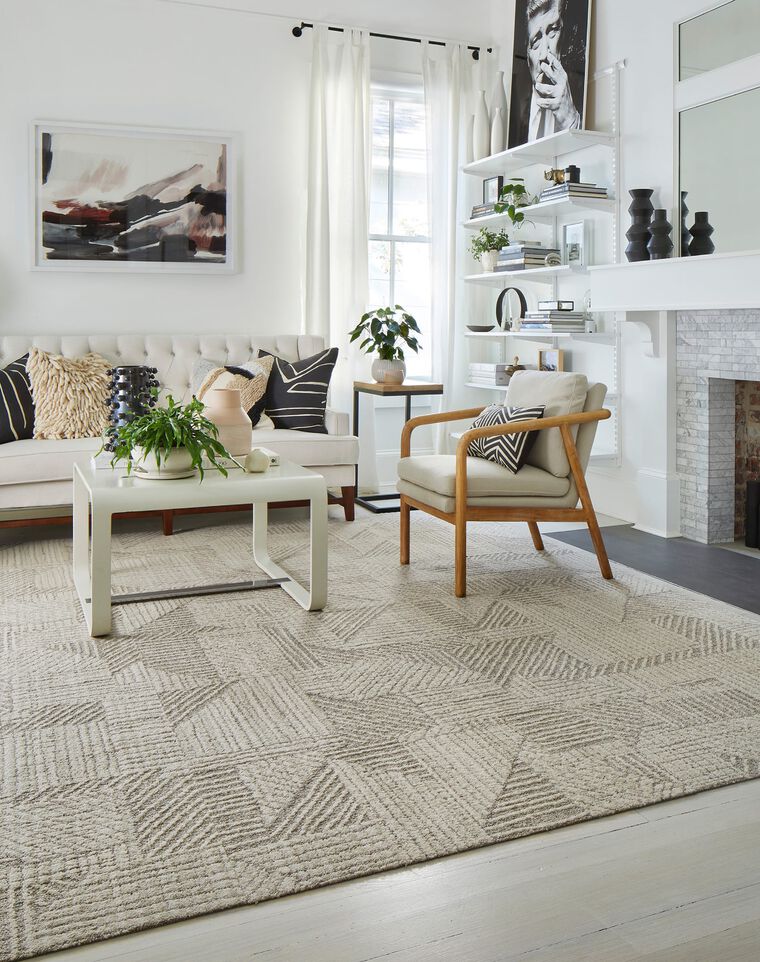 Hard Lines shown in Beige